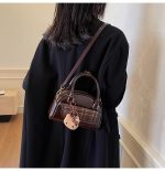 Vintage Plaid Toast Handbag Convertible Shoulder Crossbody Bag - Image 17