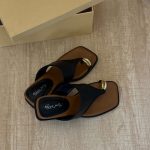 Elegant Toe Ring Flat Sandals – Fashion Casual Slip-On Beach Slides for Women - Image 8