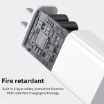 Pisen 20W GaN Fast Charger with Type-C Cable for iPhone - Image 5