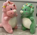 Cute Triceratops Dinosaur Plush Toy Stuffed Animal - Image 6