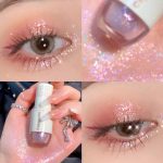 One Drop of Tears Liquid Eyeshadow Eye Makeup Silkworm Pearlescent Ultra-Sparkling Sparkling Fine Glitter Powder - Image 4