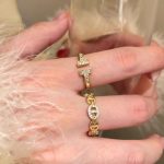 Round Pig Nose Open Ring for Women – Fashionable Statement Finger Ring - Image 9
