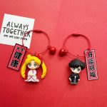 Cute Sailor Moon Keychain – Korean INS Style Girly Car Keychain for Couples - Image 29
