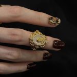 Tiger Eye Portrait Lace Ring for Women – Luxury Vintage Finger Ring - Image 6