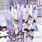 Kuromi Erasable Gel Pen 0.5mm Blue-Black Ink – Aesthetic School Pen for Kids - Image 5
