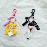 Cute Sailor Moon Keychain – Korean INS Style Girly Car Keychain for Couples - Image 31