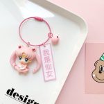 Cute Sailor Moon Keychain – Korean INS Style Girly Car Keychain for Couples - Image 32