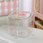 Hair Accessories Storage Box – Clear Organizer for Girls’ Hair Ties, Clips, and Jewelry - Image 6