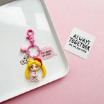 Cute Sailor Moon Keychain – Korean INS Style Girly Car Keychain for Couples - Image 9
