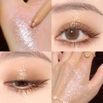 Dual-Ended Brilliance: Silkworm Brightening Highlighting and Eyeshadow Pen for Shiny Underlid Glam - Image 3