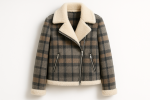 European-Style High-End Sheepskin-Lamb Wool Coat for Women, Thickened Motorcycle Jacket with Turn-Down Collar - Image 5