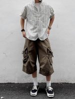 Retro Loose Fit Half Sleeve Cleanfit Top - Image 6