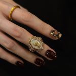 Tiger Eye Portrait Lace Ring for Women – Luxury Vintage Finger Ring - Image 9