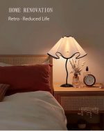 Petal Umbrella Table Lamp – Elegant Minimalist Aesthetic Night Light for Bedroom and Study - Image 17