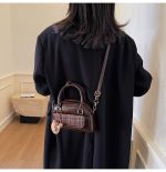Vintage Plaid Toast Handbag Convertible Shoulder Crossbody Bag - Image 21