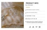 Japanese sweet cream embroidered lace underwear push-up no wire bra set - Image 8