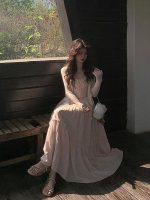 Spaghetti Strap Maxi Dress Set for Women - Image 10