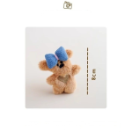 Plush Teddy Bear Bow Hair Clip – Cute Cartoon Duckbill Clip for Girls - Image 7