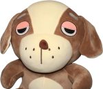 Sleepy Puppy Plush Toy - Tan and White Dog with Big Drooping Eyes - Ultra-Soft Stuffed Animal - Image 3