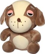 Sleepy Puppy Plush Toy - Tan and White Dog with Big Drooping Eyes - Ultra-Soft Stuffed Animal - Image 5