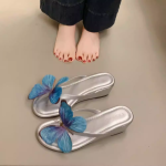 Fairy Style Summer Heeled Slides - Image 12