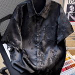 Short Sleeve Shirt for Men Summer Tang Style