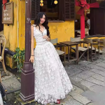 V-Neck Slip Maxi Dress - Image 3