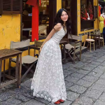 V-Neck Slip Maxi Dress - Image 4