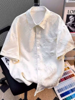 Short Sleeve Shirt for Men Summer Tang Style - Image 6