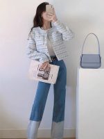 Elegant French-Style Slimming Jacket – Women’s Round Collar Outerwear - Image 6