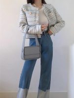 Elegant French-Style Slimming Jacket – Women’s Round Collar Outerwear - Image 5