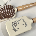 Hello Kitty Wooden Massage Hair Brush – Anti-Static Air Cushion Brush for Tangle-Free Styling - Image 3
