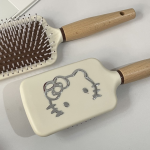 Hello Kitty Wooden Massage Hair Brush – Anti-Static Air Cushion Brush for Tangle-Free Styling - Image 7