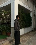 Unisex Heavyweight Boxy Hoodie – Short Fit Solid Color Streetwear Pullover - Image 2