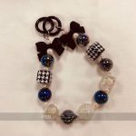 Trendy Ins-Style Unique Bow Bead Chain Wrist Strap Bracelet, Universal for All Phone Cases - Image 2