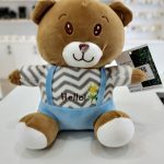 Hello Print Soft Teddy Bear – Plush Toy for Kids and Personalized Gifts