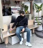 Men’s Thick Turtleneck Cable Knit Sweater – Slim Fit Solid Color Pullover - Image 4