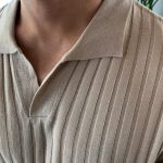 Men’s Slim Fit Knit Polo Shirt – Korean V-Neck Stretch Cotton Ice Silk Tee - Image 13